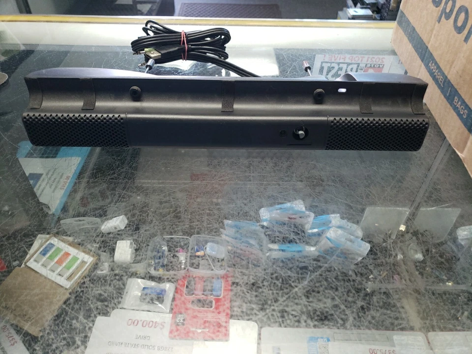 Gateway 2522547R MultiMedia USB Flat Panel LCD Speaker Bar ( NO KNOB) FREE SHIP - Image 1 of 4