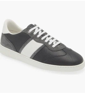 Ferragamo Achille 1 Low Top Sneaker 763472, Stromboli Sand - Retail $750 - Picture 1 of 6