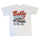 Vintage Nascar Bobby Allison "We Miss You!" T-Shirt