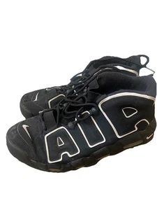 Nike Air Jordan More Uptempo Black size 10.5 - Picture 1 of 12
