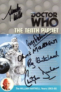 Doctor Who: Der zehnte Planet DVD Einlage signiert von Reg Whitehead + 4 - Bild 1 von 1