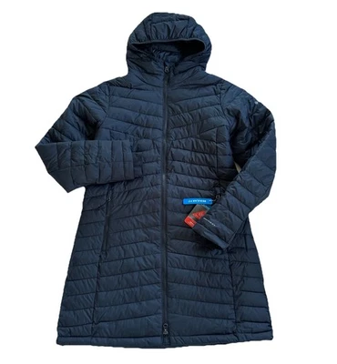 Columbia Women's White Out FS 1.0 Mid Hooded Omni-Heat Jacket, Black - Image 1 of 4