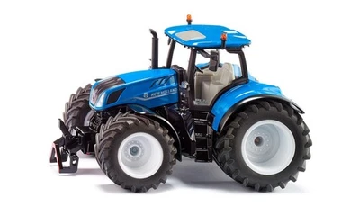 siku 3291, New Holland T7.315 HD, Toy Tractor, 1:32, Metal/Plastic, Blue, Incl.  - Image 1 of 4