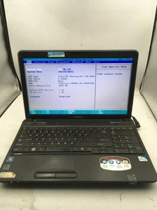 TOSHIBA SATELLITE C655 S5514 -BOOTS TO BIOS-INTEL PENTIUM B960- 4GB RAM -READ-BB - Picture 1 of 8