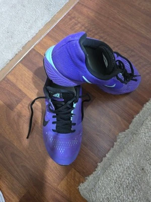 耐克 Zoom Structure 17 女式跑步鞋紫色多色 9.5 码 — 第 1/4 张图片