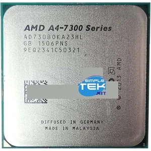 Processor AMD FM2 A4-7300 AD7300OKA23HL 3.8GHZ Desktop Computer - Picture 1 of 3