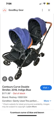 cochecito doble contour curve Foto 1 de 2