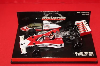1/43 McLaren Ford M23 (1974) - #5 E. Fittipaldi - MINICHAMPS - Immagine 1 di 3