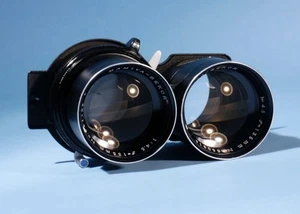 Mamiya Sekor 135mm f/4.5 TLR Portrait Twin Lens Blue Dot * C22 C33 C220 C330... - Picture 1 of 9