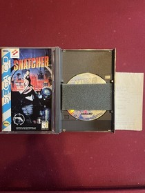 Snatcher (Sega CD, 1994) Complete-In-Box