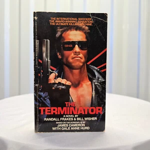 The Terminator by Frakes / Wisher - Vintage RARE Movie Novelization Paperback - Picture 1 of 5