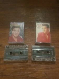 Elvis Presley, Elvis' Christmas Album 1995 & Heaet & Soul Elvis 1995 Cassette - Picture 1 of 5
