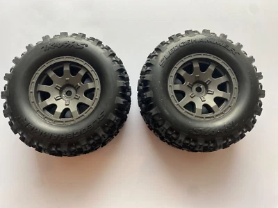 TRAXXAS 10771 Reifen auf Felgen grau Sledgehammer vorne 2 St Mini-Maxx - Bild 1 von 3