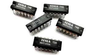 MH7493A (SN7493AN / NTE7493A / DM7493N) Binary Counter 7493 IC (3 pieces) - Picture 1 of 2