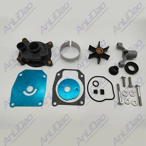 For Johnson Evinrude Water Pump & Impeller Kit 439077 BRP OMC w Housing - Imagen 1 de 12