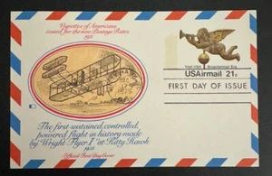 Postal de Gabriel Weathervane FDC de Estados Unidos #uxc16 - Imagen 1 de 1