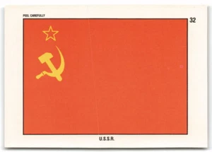 1991 Topps Desert Storm Victory Serie 2 Sticker #32 U.S.S.R. Militär *LESEN* - Bild 1 von 2