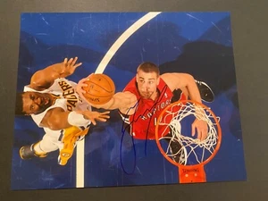 Jonas Valanciunas Signed 11x14 Photo Auto Toronto Raptors NBA Autograph COA - Picture 1 of 1