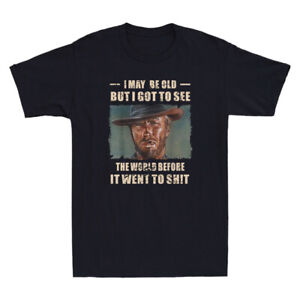 I May Be Old But Got To See The World Before It Went To Sh*t Retro Herren-T-Shirt