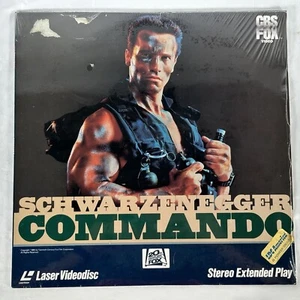 Arnold Schwarzenegger Commando Laserdisc Brand New Factory Sealed 1986 - Picture 1 of 11