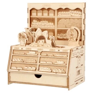 ki-gu-mi/kigumi Ghibli Kikis Lieferservice Bäckerei Holz 3D Puzzle - Bild 1 von 4