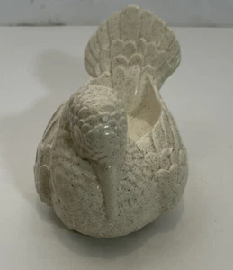 White Porcelain Swan Tea Light Candle Holder Figurine - Picture 1 of 4