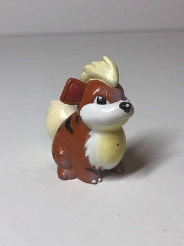 Growlithe TOMY Pokemon Figure CGTSJ 1999 Nintendo 2" - Vintage Authentic Cover