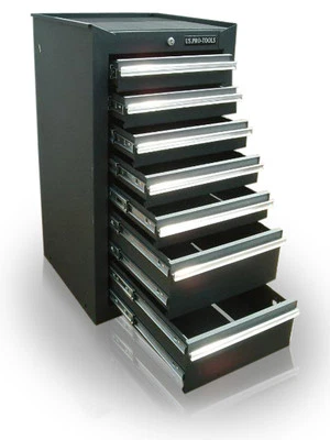 25 US PRO TOOLBOX TOOL CHEST SIDE HANG ON ADD ON ROLL CABINET TOOL BOX LOCKER - Image 1 of 4