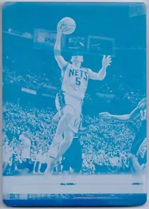 2022-23 Panini Photogenic Cyan Printing Plate Jason Kidd #75 #'d 1/1 - Picture 1 of 2