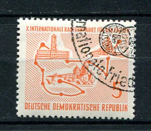 Germany - DDR : Bicycle Peace Race stamp from 1957 - CTO - Picture 1 of 1
