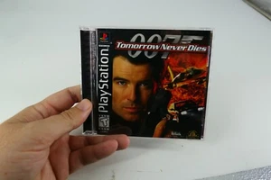 007 Tomorrow Never Dies PlayStation 1 PS1 Complete in Box Black Label - Picture 1 of 4