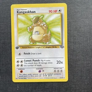 Kangaskhan 21/64 1st Edition - Jungle - Pokemon Card - Near Mint - Picture 1 of 6