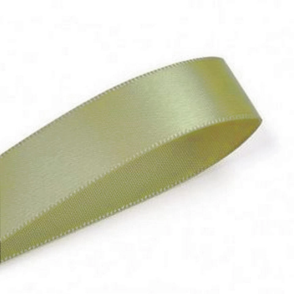 3/8" Wide Old Willow Green Double Faced Satin Ribbon - 100 Yards (SR011118) - Image 1 of 1