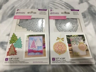 Двусторонний многослойный топпер Gemini и штампы для изображений Crafters Companion новые - Изображение 1 из 2