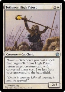 TETHMOS HIGH PRIEST ~mtg NM Journey Into Nyx Unc x4 - Picture 1 of 1