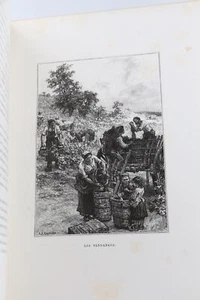 THEURIET La vie rustique Grand papier Relié 1888 - Imagen 1 de 1