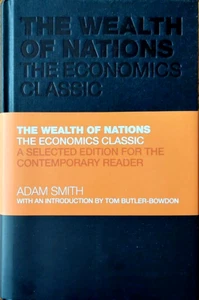 "THE WEALH OF NATIONS" by ADAM SMITH - THE ECONOMICS CLASSIC - CAPSTONE - NEW - Foto 1 di 2
