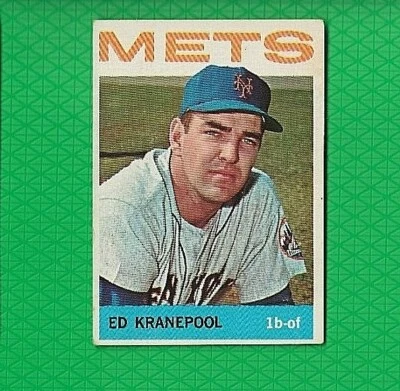 1964 Topps Ed Kranepool New York Mets  #566  🚀😳💥 EX  - Image 1 of 2