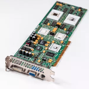 3Dlabs Wildcat II 5110 MSMT696 144MB AGP 4x Graphics Card FOR PARTS/NOT WORKING - Picture 1 of 5