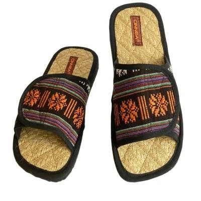 Cinnea® JUTA Wellness Zimtlatschen g. Fußgeruch Hornhaut Damen Herren Hausschuhe