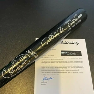 Derek Sanderson Jeter Full Name Signed Game Model Baseball Bat PSA DNA COA - Picture 1 of 9