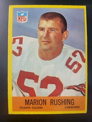 1967 PHILADELPHIA Gum Marion Rushing card #9 - Image 1 of 2