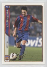 2004-05 Mundicromo Las Fichas de la Liga Andres Iniesta #43