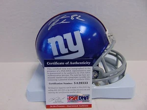 Rueben Randle Autographed Authentic Giants Mini Helmet w/ PSA/DNA COA - Picture 1 of 5