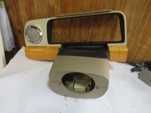 07 LINCOLN MKZ STEERING COLUMN TRIM INSTRUMENT CLUSTER BEZEL WOODGRAIN - Foto 1 di 7