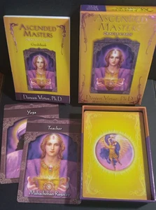 Ascended Masters Oracle Cards Complete 44 Card Set With Guide Book Doreen Virtue - Picture 1 of 3