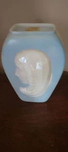 Madonna Head Vase. Consolidated Glass - Picture 1 of 6