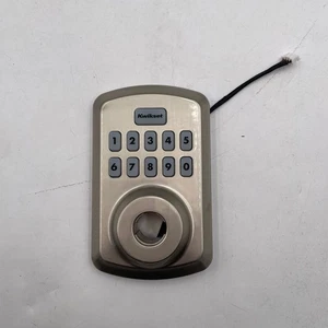 Replacement Exterior Assembly Kwikset Powerbolt 250 Satin Nickel (No Cylinder) - Picture 1 of 3