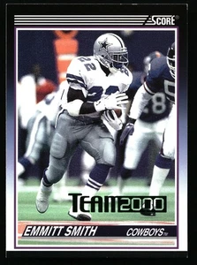 2000 Score #TM04 Emmitt Smith Team 2000 Green #/200 - Picture 1 of 2