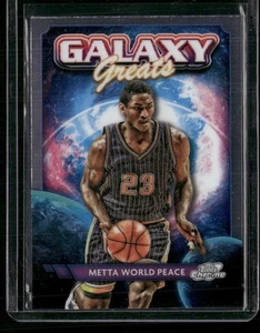 2023-24 Topps Chrome Cosmic #GG-14 Metta World Peace Galaxy Greats - Picture 1 of 2